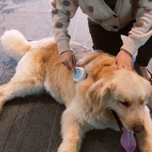 Dog cat Hair fur Brush Comb clean Pet Fur Shedding Tool Brush Comb Self-cleaning Hair Removal Hair Removal Brush CombH