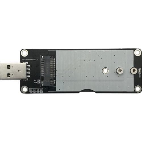3G 4G 5G M.2 Key B USB Adapter with sim card slot USB3.0 for all 3G 4G EM7565 5G GM800 C1A M.2 wireless module