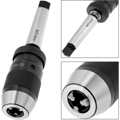 1SET MORSE #2 MT2 B10 B12 B16 B18 B22 Self Tighten Keyless Drill Chuck for drilling machine Taper Drill Chuck