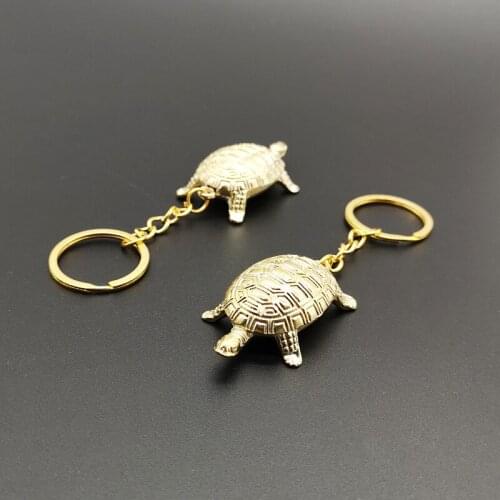 1pc Feng Shui Golden Money Turtle Lucky for Fortune Wealth Home Office Decoration Tabletop Ornaments Lucky Home decoration