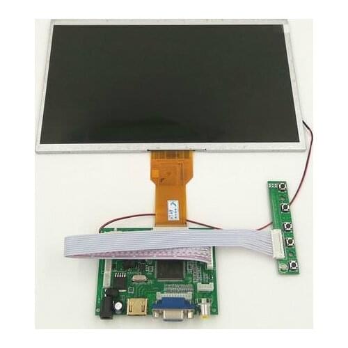 10.1inch 50pin 1024*600 HDMI Screen LCD Display with Driver Board Monitor for Raspberry Pi B + 2 3 Banana/Orange Pi Mini compute