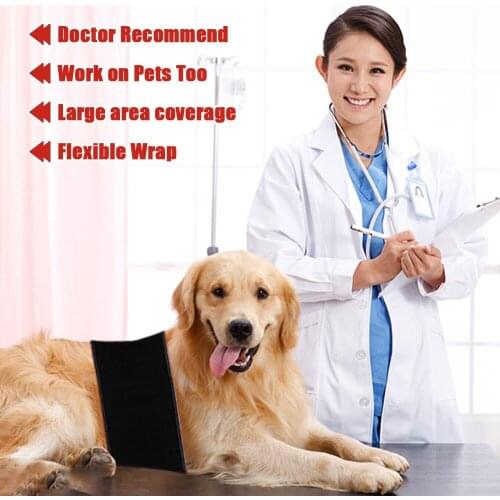 15W 660nm 850nm LED Red Light Therapy Near Infrared Light Therapy Devices Large Pads Wearable Wrap for Pain Relief at Home