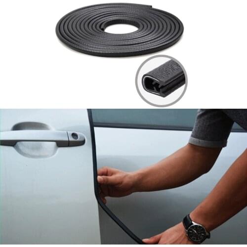 5M Car Door Bumper Protector Strips Universal Auto Sealed Sticker Car Door Sealing Protection Sound Insulation Car Stickers