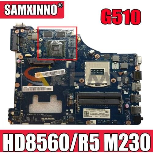 Akemy VIWGQ/GS LA-9641P Motherboard For Lenovo G510 Laptop Motherboard PGA947 HM87 Graphics Card HD8560/R5 M230 100% Test Work