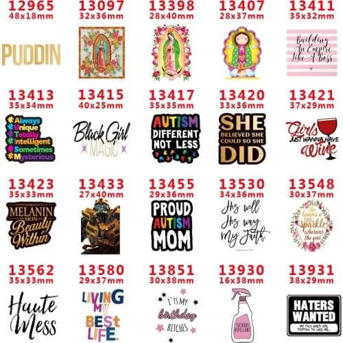 Free shipping 30 pcs cartoon character planar resin PR 12965