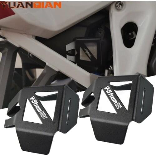 For SUZUKI V-STROM 1000 VSTROM 1000 XT 2014 2015 2016 2017 2018 2019 2020 Motorcycle Rear Brake Fluid Reservoir Guard Cover Cap