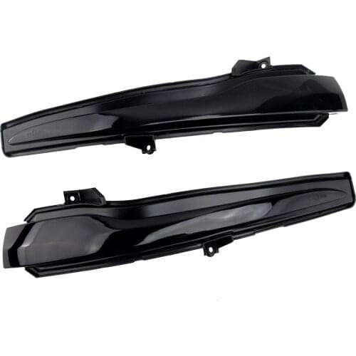 DWCX 2pcs Dynamic Yellow & Blue Side Mirror Turn Signal Light Fit for Benz C S GLC E W205 W222 X253 W213 2016 2017 2018