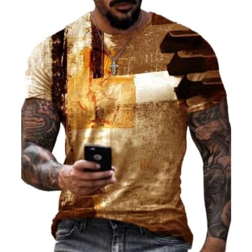 Harajuku Large Size European and American New B Letter Print Camisetas T Shirt Street Vintage Summer Slim Sports Men T Shirt