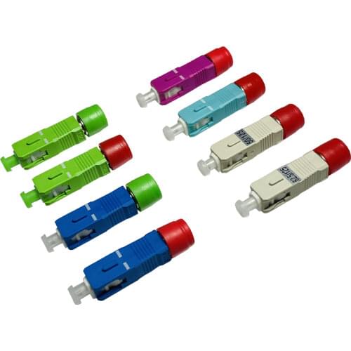 SC Male to LC Female Fiber Optic Adapter SC-LC Hybrid Optical Adaptor