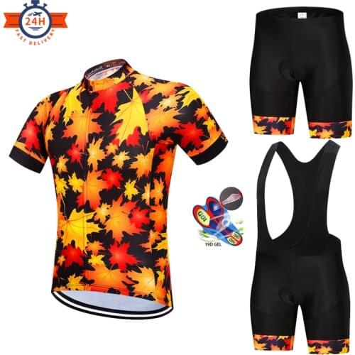 Cycling Jersey Set 2021 Men Summer Pro Team Bicycle Cycling Clothing Set Bike Clothes Men Mountain Sports Bike Set Cycling Suit