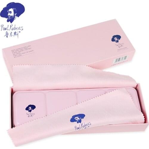 Paul Rubens Watercolor Paint 24 Colors Set Glitter Professional Colourful Solid Watercolor Pigment for Artist Art Supplier