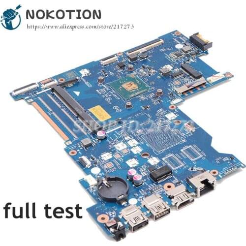 NOKOTION 815248-501 815248-001 For HP 15-AC Laptop Motherboard DDR3 With Processor onboard ABQ52 LA-C811P MAIN BOARD