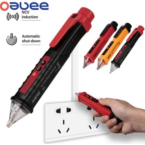 Oauee 802 Digital Intelligent Non-contact Pen Alarm AC voltage detector meter Tester Pen Sensor Tester