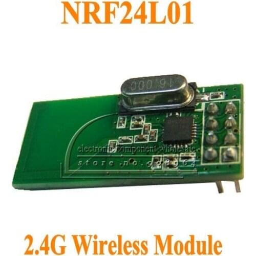 Wholesale 5pcs/lot NRF24L01 2.4Ghz ISM band wireless communication module wireless transmission module free shipping