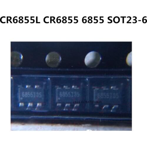 Original New 10pcs/ CR6855L CR6855 6855 SOT23-6
