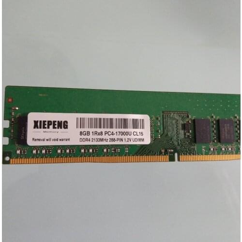 Desktop memory 8GB 2Rx8 PC4-17000U 2133MHz DDR4 4gb 2133P RAM 8G pc4 17000 NON-ECC 288-PIN 1.2V UDIMM
