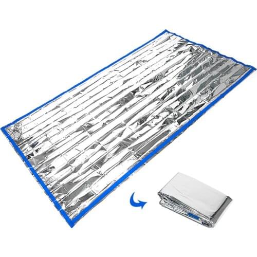 Waterproof Lightweight Emergency Survival Sleeping Bag Portable Blanket Bags Outdoor Camping Hiking Thermal Emergency Blankets