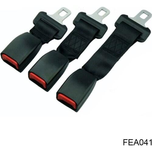 Different Size Adjustable Webbing Car Seat Safety Belt Extenders Buckle FEA041