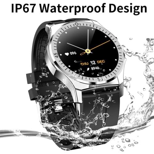 Body Temperature Measurement 2020 New Smart Watch Mens Smart Wristwatch Sports Heart Rate Pressure Fitness Tracker smartwatch