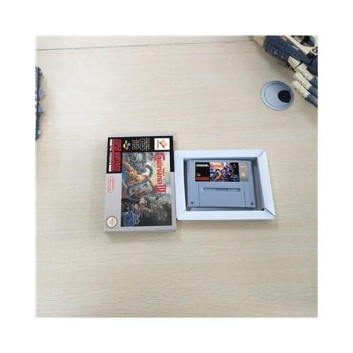 Super Castlevania IV 4 - EUR Version Action Game Card with Retail Box