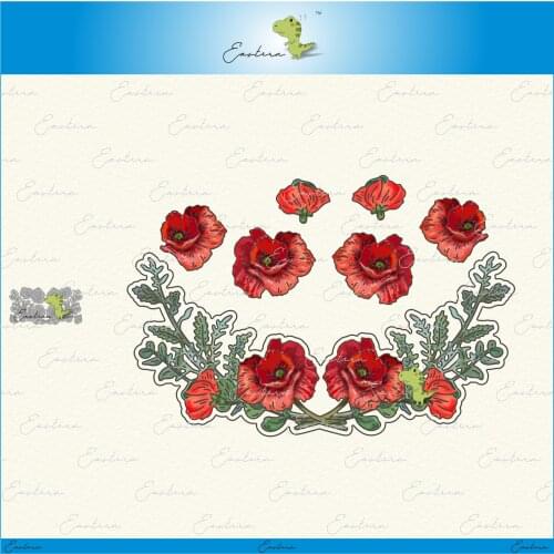 Poppy Delight metal cutting dies 2020 new diy mould Scrapbooking Paper Making Embossing tools die cuts crafts dies molds