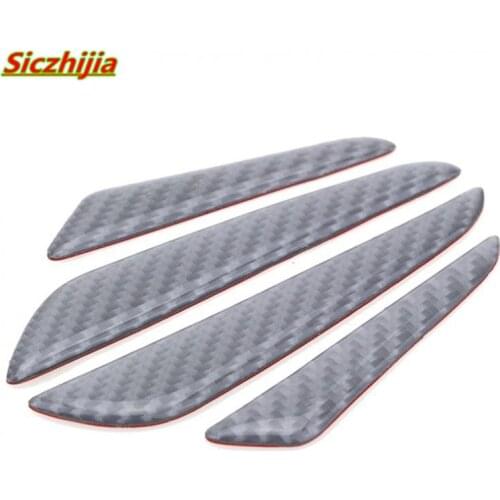 4 carbon fiber car stickers door edge protection stickers for Opel Astra VAUXHALL MOKKA Zafira Insignia Vectra Antara