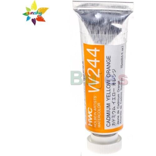 Original Japan HOLBEIN A series1 Transparent tubular watercolor 15ml single Artist grade watercolor professional art supplies