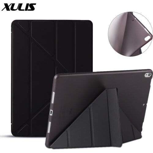 For ipad Pro 10.5 Case, PU Leather+Silicone Soft Back Cover For ipad Air 3 Case Auto Sleep/Wake Up For Apple ipad Air 2019 Case