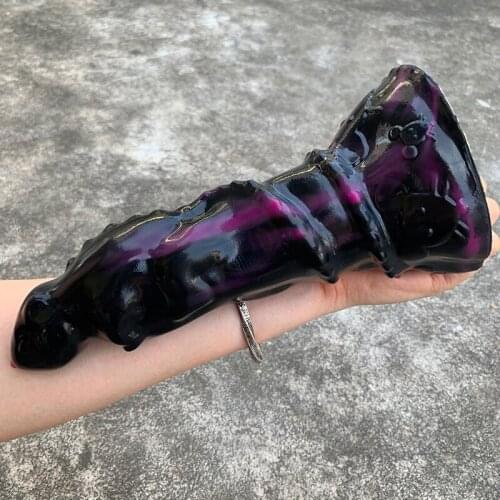 Liquid silicone 22cm Realistic Dildo With Suction Cup Silicone Artificial Penis Soft Dildos Female Masturbation Rat shape Dick