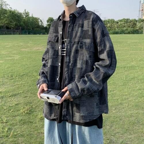 Houzhou Men's Long Shirts