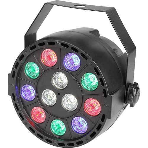 12 Leds Par Stage Light RGBW Dyeing Background Laser Projector Bar Sound Control