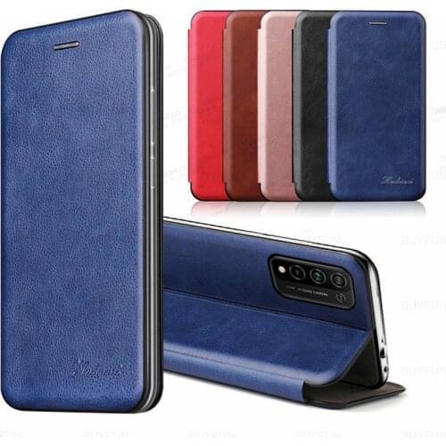 Luxury Leather Magnetic Flip Case For Huawei Honor 10X Lite 10 X Light On Honer 10i Honor10X Honor10 i stand Wallet phone Cover