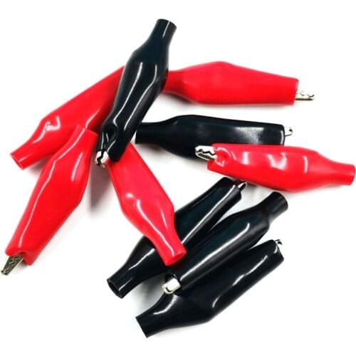 Small Alligator Clip Connectors Electronic Wire Chuck Toy Parts Science and Technology Accessories