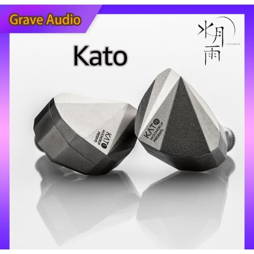 MOONDROP KATO Earphone Flagship Advanced Technology Dynamic HiFi IEMs with Detachable Cable