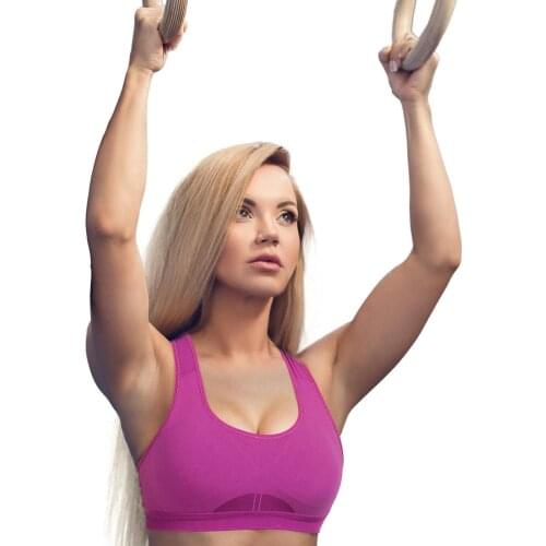 Sports Bra Seamless Bralette Padded Vest Top Wireless Plus Size Breathable Gather Backless Sexy Comfortable Underwear For Women