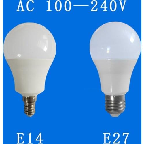 LED Lamps E27/E14 Bulbs 110V 130V 220V 240V Actual power Aluminum Board LCoolWarm Domestic LED Globe 3w/5w/7w/9w/12w/15w/18w