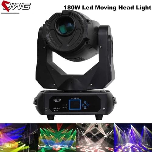 180W Led Moving Head Light 17CH DMX 3-Facet Rotating Prism Electronic Strobe