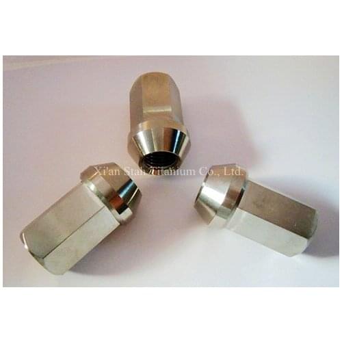 Titanium TC4 Vok Rays 35 Car Wheel Lock Lug Nuts 12 x 1.25 x 35mm / 12 x 1.5 X 35mm Acorn Rim Forged Dura High Quality