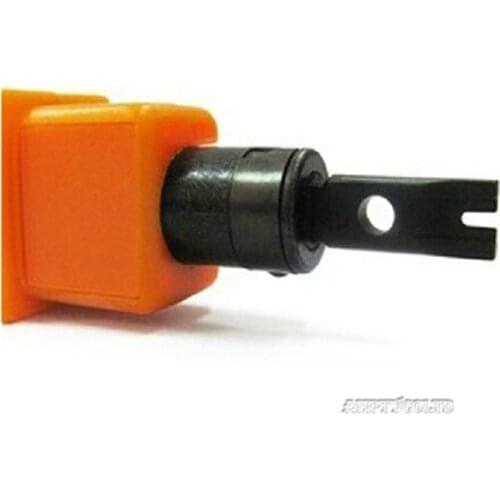 Free shipping Impact punch down tool network wire punch down cable cat5e cat6 RJ45 RJ11 with 110 Blade
