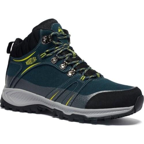 Outdoor Fleece Warm Non-slip Couple Sneakers Wear Resistant Waterproof Thicken Shoes Men Trekking Hiking Climbing Tactical Boots