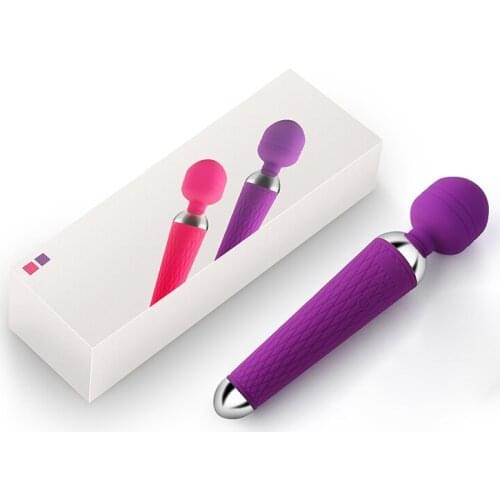 Magic Wand Clitoris Vibrator For Women USB Rechargeable 10 Speed Stimulator Massager Erotic Adult Toys Sex Shop