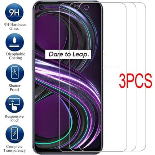 3pcs protective glass for Realme 8s 5G glass screen protectors film cover for realmy realmi 8s 6.5'' 2021 Phone Tempered flims