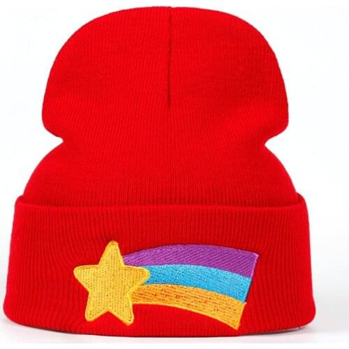 Fashion Knitted Skullies Beanies rainbow Winter Hats Women Knit Hat Winter Beanies Thick Warm Caps Female Hats Girls Beanies