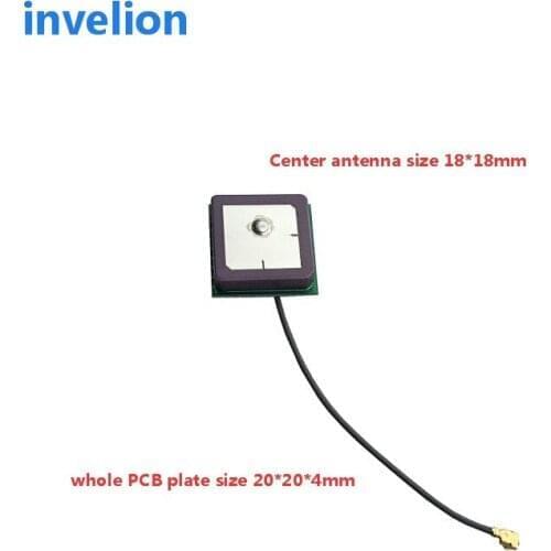 18*18mm mini size 0dbi short range 5-10cm rfid uhf ceramic antenna SMA/ipex connector for embedded handheld reader systems