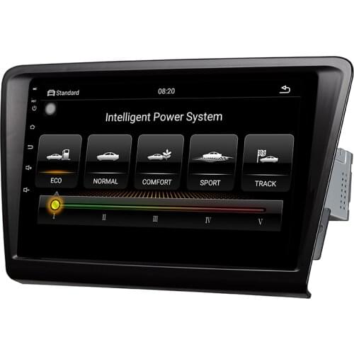 Intelligent Power System Series car multimedia android 10 4G/64G audio video system for VW/Volkswagen Skoda rapid 2013-2018