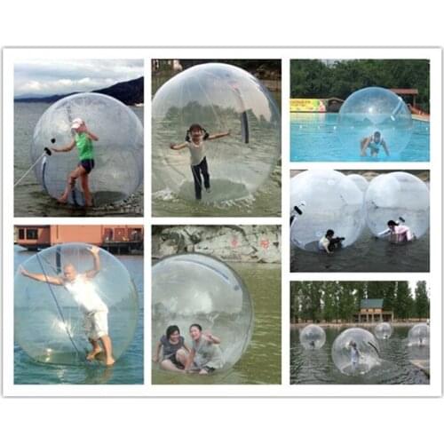 Free Shipping 2.5m 0.8mm PVC Inflatable Water Walking Ball Human Hamster Ball Zorb Ball Plastic Ball Water Dance Balloon Game