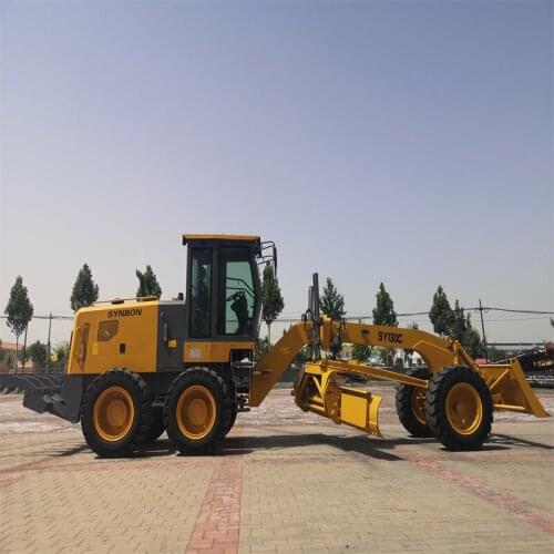 SY130C Road Construction Equipment Widely Used Mini Motor Grader Cheap Price