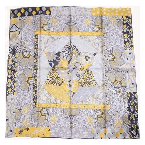 ELEGANT HANDMADE BRAND 100%Twill Silk Scarf TWIC-149429