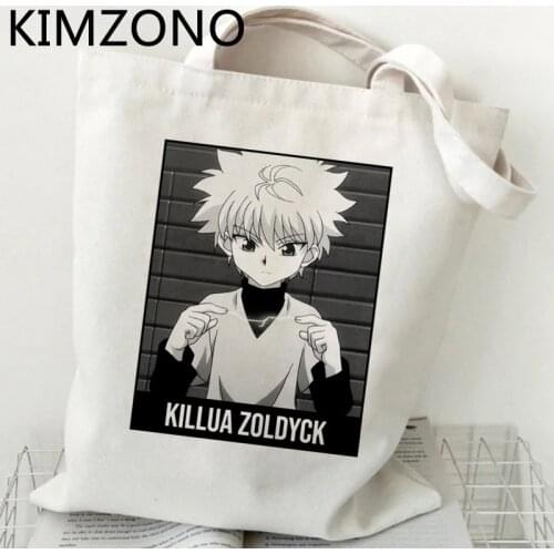 Hunter x Hunter shopping bag grocery shopper bolso eco jute bag bag reciclaje shoping bolsas ecologicas jute cabas