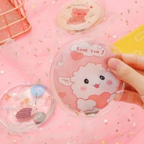 1pc Funny Mini Winter Reusable Gel Hand Warmer Cute Cartoon Instant Self Heating Pack Warmer Portable Hot Water Bags